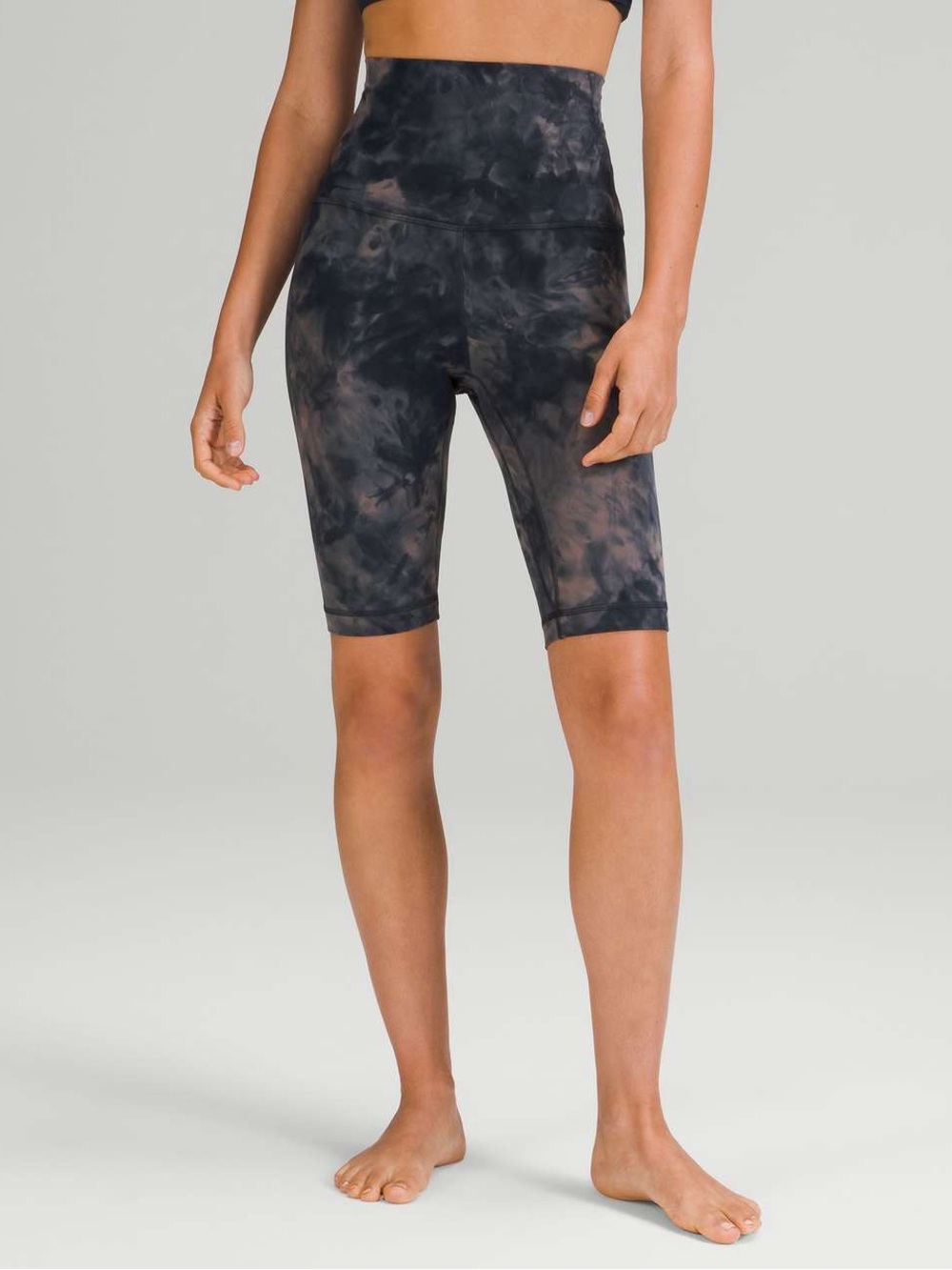 Lululemon Align Super High Rise Short Diamond Dye 10" Nulu - Picture 4 of 9